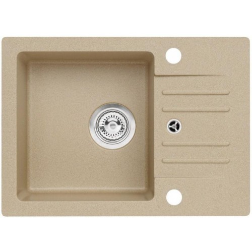 ALVEUS CORTINA 40 Granitspüle, 580 x 420 mm, Siphon + Hahnlochstopfen, beige 1653055 ALVEUS CORTINA 40 Granitspüle, 580 x 420 mm, Siphon + Hahnlochstopfen, beige 1653055