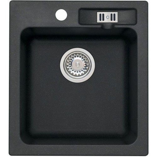 ALVEUS VICTORIA 20 Granitspüle, 430 x 474 mm, schwarz