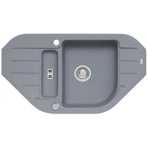 ALVEUS NIAGARA 60 Granitspüle, 900 x 500 mm, steel 04 ALVEUS NIAGARA 60 Granitspüle, 900 x 500 mm, steel 04