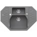 ALVEUS SENSUAL 60 Küchenspüle aus Granit, 900 x 610 mm, steel 04