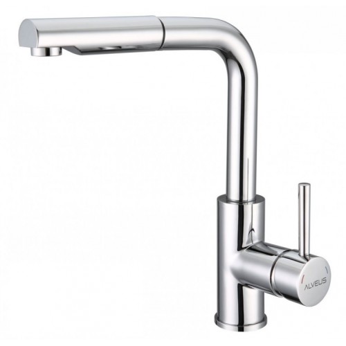ALVEUS SIROS Küchenarmatur, ausziehbar, Chrom 1129047
