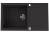 ALVEUS CADIT 40 Granitspüle, 860 x 500 mm, schwarz 1132031