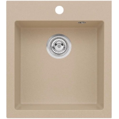 ALVEUS CORTINA 20 Granitspüle, 450 x 500 mm, beige