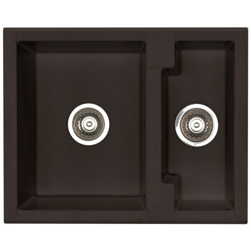 ALVEUS Algranitspüle CUBO 20 espresso