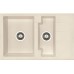ALVEUS Algranitspüle CUBO 40 latte