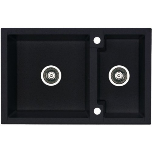 ALVEUS Cubo 50 Algranitspüle, 780 x 500 mm, carbon 1054741