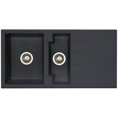 ALVEUS Cubo 70 Algranitspüle, 980 x 500 mm, carbon 1054767