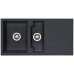 ALVEUS Cubo 70 Algranitspüle, 980 x 500 mm, carbon 1054767