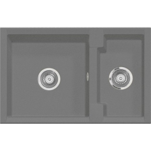 ALVEUS Algranitspüle CUBO 50 anthrazit 1054743 ALVEUS Algranitspüle CUBO 50 anthrazit 1054743