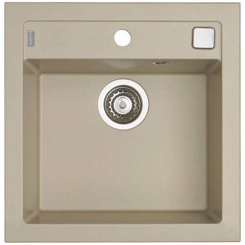 ALVEUS FORMIC 20 Einbauspüle, Granital Plus, 520 x 510 mm, pebble 02