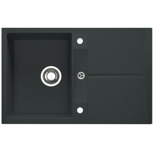 ALVEUS Lux 10 Algranitspüle, 780 x 500 mm, carbon 1067515