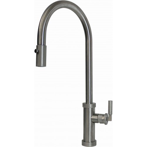 ALVEUS NERINA - PS Küchenarmatur, ausziehbar mit Brause, Chrom gebürstet 1132178