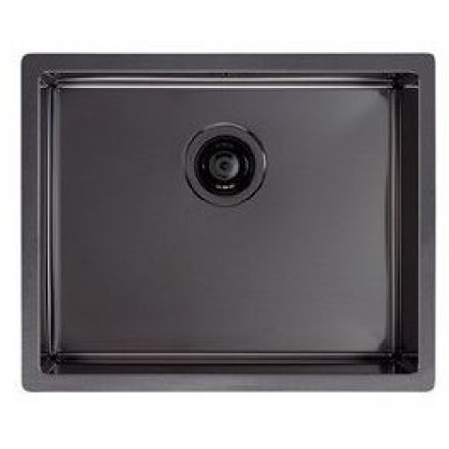 ALVEUS Quadrix 50 S Monarch Spüle, eingebaut, 550 x 450 mm, Anthrazit