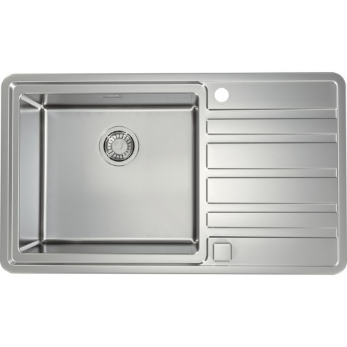 ALVEUS RANDO 50 L Edelstahlspüle, 860 x 500 mm, links 1131207