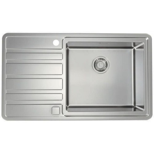 ALVEUS RANDO 50 R Edelstahlspüle, 860 x 500 mm, rechts 1131208