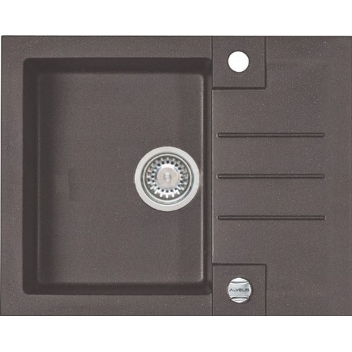 ALVEUS ROCK 30 Granitspüle, 595x475 mm, granital plus chocolate 03 ALVEUS ROCK 30 Granitspüle, 595x475 mm, granital plus chocolate 03
