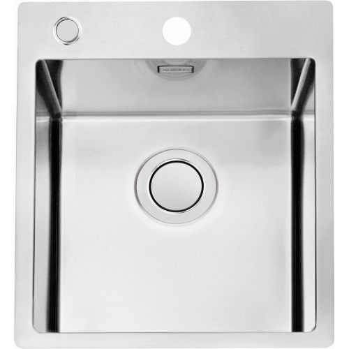 ALVEUS PURE 10 UP Edelstahlspüle, 405 x 525 mm 1123785