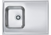 ALVEUS CLASSIC PRO 30 Edelstahlspüle, 800 x 600 mm, Satin 1130469