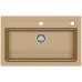 ALVEUS ATROX 40 Granitspüle, 790 x 500 mm, beige 1140445