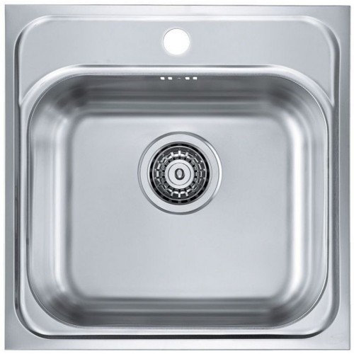 ALVEUS BASIC 140 NEW FI 90 Edelstahlspüle, 465 x 465 mm, Satin 1100905 ALVEUS BASIC 140 NEW FI 90 Edelstahlspüle, 465 x 465 mm, Satin 1100905