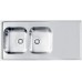 ALVEUS CLASSIC PRO 100 Edelstahlspüle, 1200 x 600 mm, Satin 1130474