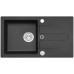 ALVEUS CORTINA 110 Granitspüle 750 x 420 mm, POP-UP, schwarz