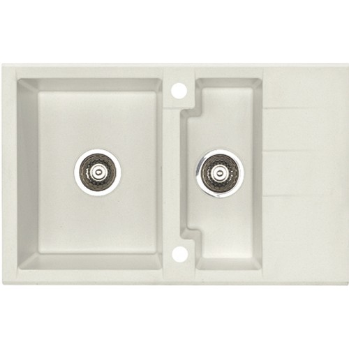 ALVEUS Cubo 40 Algranitspüle, 780 x 500 mm, terra 1054724