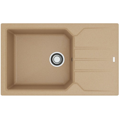 ALVEUS RECORD 40 Granitspüle, 780 x 480 mm, beige 1144465