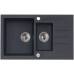 ALVEUS ROCK 70 Granitspüle, 780x480 mm, schwarz