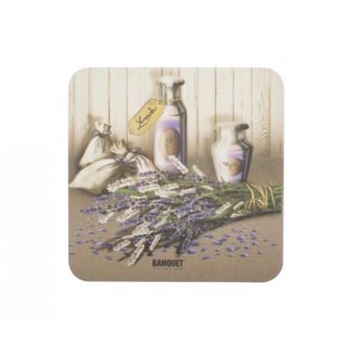 BANQUET 6 St. Glasunterlagen LAVENDEL 12CF43287CST