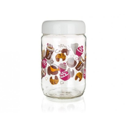 BANQUET Glasdose „Croissants“ 720 ml 34131787 BANQUET Glasdose „Croissants“ 720 ml 34131787
