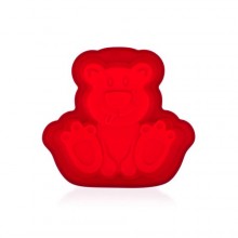 BANQUET Silikonform Teddy 19,8x20,7x4.5cm Culinaria red 3122060R