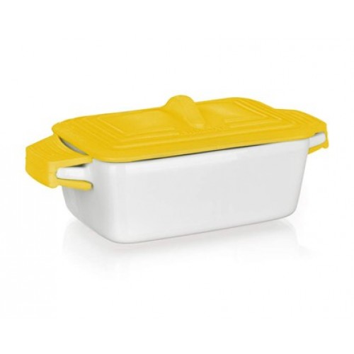 BANQUET YELLOW Auflaufform mit Deckel 60338027Y