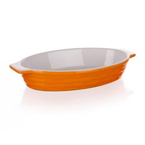 BANQUET Auflaufform,oval 26x14cm Culinaria Orange 60ZF14