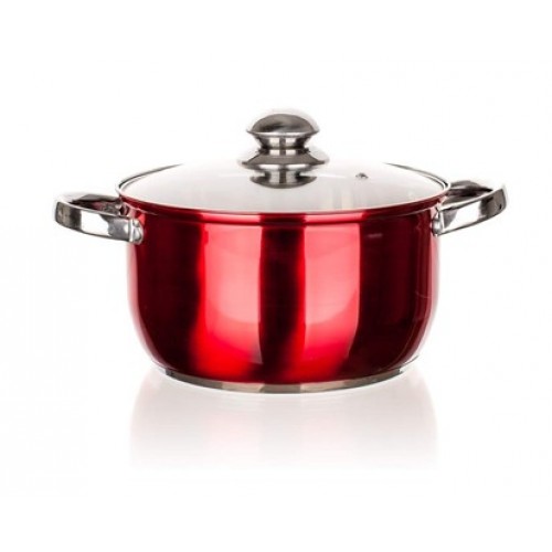 BANQUET Maestro Red Topf mit Deckel 5,7 L 48HF09RC24