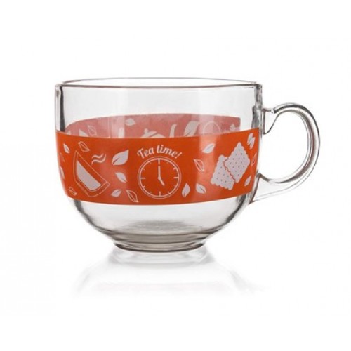 BANQUET MALAGA Tea Time Jumbo Becher 435ml 04207004 BANQUET MALAGA Tea Time Jumbo Becher 435ml 04207004