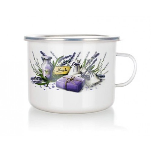 BANQUET "Lavender" Topf 2,0 l emailiert 13RMVEG10 BANQUET "Lavender" Topf 2,0 l emailiert 13RMVEG10