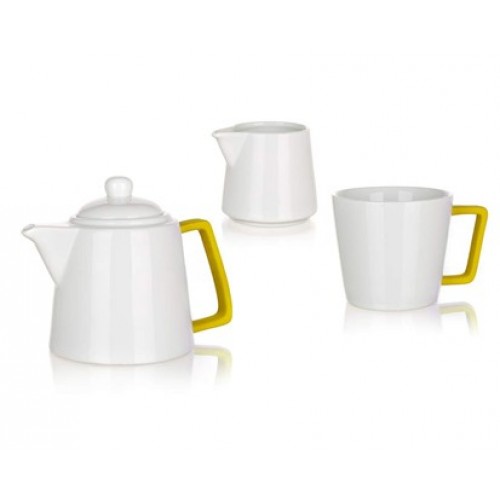 BANQUET 3-teiliges Teeservice COLOR PLUS YELLOW 6033800 BANQUET 3-teiliges Teeservice COLOR PLUS YELLOW 6033800