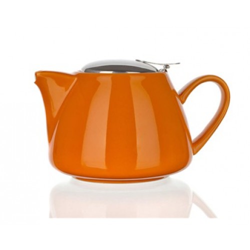 BANQUET Bonnet Teekanne mit Deckel und Edelstahlsieb orange 60GSSFYT138LO BANQUET Bonnet Teekanne mit Deckel und Edelstahlsieb orange 60GSSFYT138LO