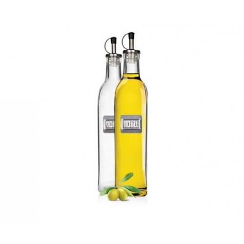 CULINARIA Glasflasche Öl und Essig 2 x 500ml 04K10005LS2