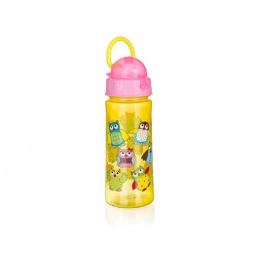 BANQUET Trinkflasche EULE Pink 500 ml 12628000P BANQUET Trinkflasche EULE Pink 500 ml 12628000P