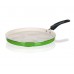 BANQUET Pfanne für 4 Pfannkuchen, Durchmesser 25 cm, grün Natura Ceramia Verdequet 40JE25PCCCGR