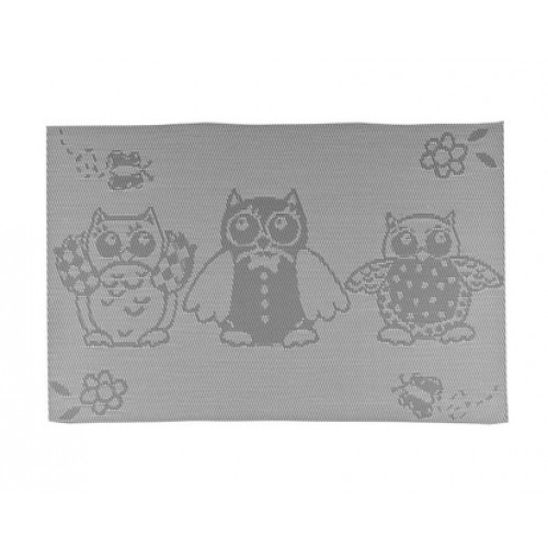 BANQUET Tischunterlage 45x30 cm EULE grau 12CGOWL005 BANQUET Tischunterlage 45x30 cm EULE grau 12CGOWL005