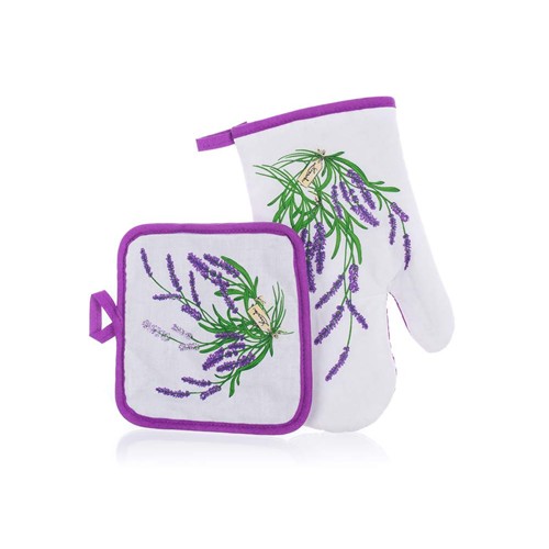 BANQUET LAVENDER Topflappe und Topfhandschuh 10001227LAV BANQUET LAVENDER Topflappe und Topfhandschuh 10001227LAV
