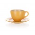 BANQUET Keramiktasse 200ml, gelb-beige mat Amande 20116M2892