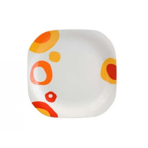 BANQUET Speiseteller square 28cm RED BUBBLE 60112709R BANQUET Speiseteller square 28cm RED BUBBLE 60112709R