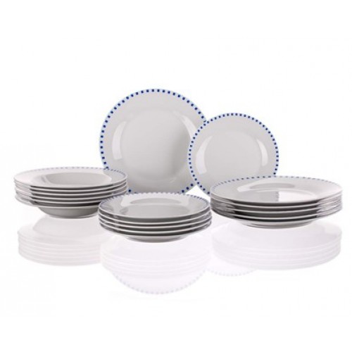 BANQUET Tafelservice CUBITO BLUE, 18-teilig 60XFW112119 BANQUET Tafelservice CUBITO BLUE, 18-teilig 60XFW112119