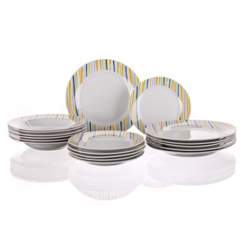 BANQUET Tafelservice OPTICA, 18-teilig 60XFW112156 BANQUET Tafelservice OPTICA, 18-teilig 60XFW112156