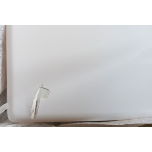 B-WARE RAVAK SDU Rosa L Waschtischunterschrank mit Schublade, weiß/weiß X000000326 BESCHÄD