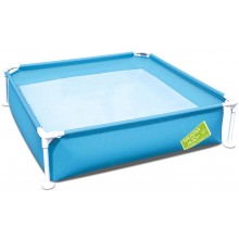 BESTWAY My First Frame Pool, Kinderpool, 122 x 122 x 30,5 cm 56217